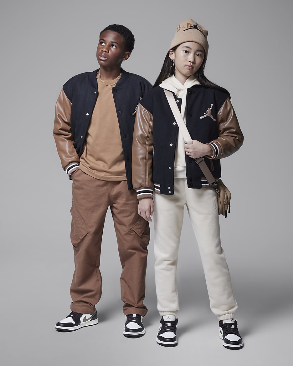 Jordan aj varsity jacket store